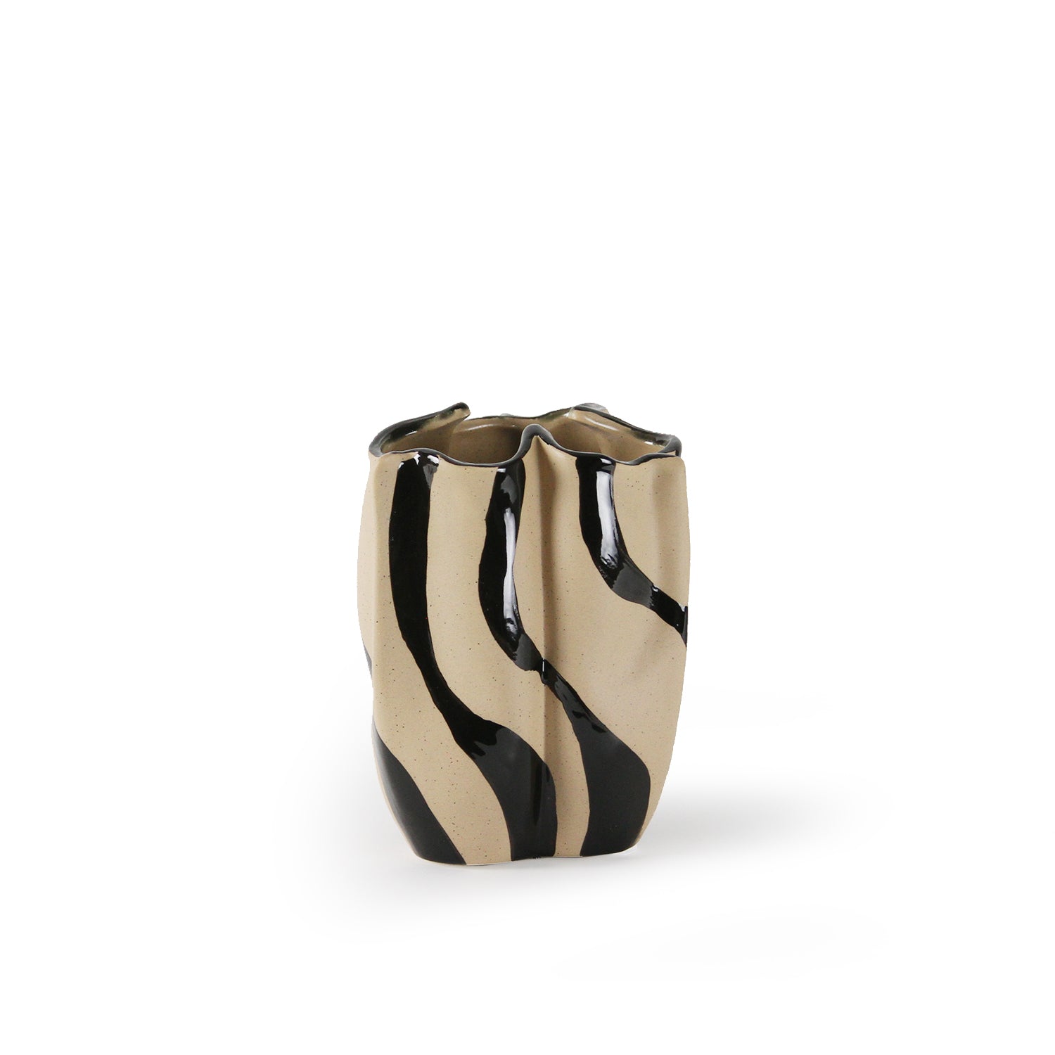 Galore Home Nebula vaso ceramica piccolo 8 pollici