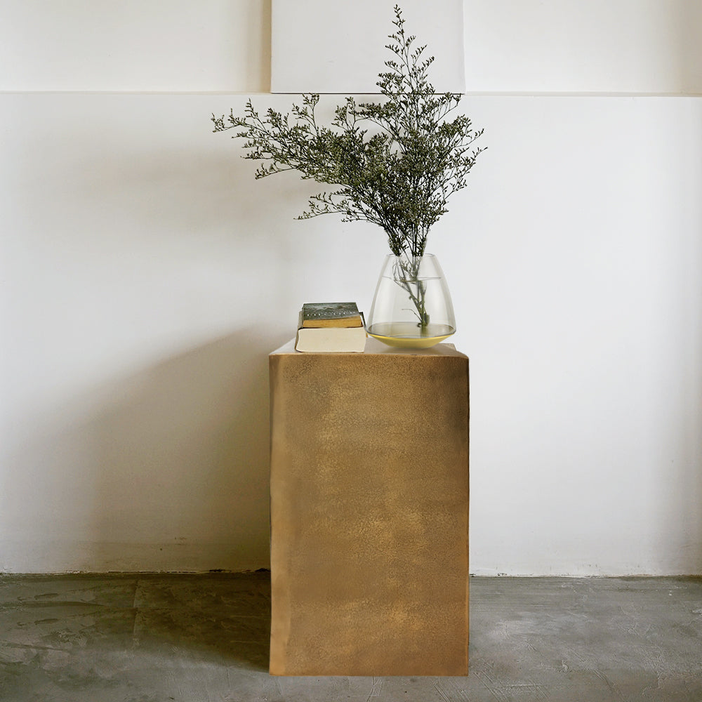 Galore Home Hephaestus 3-4201 colonna oro Small 59 cm alluminio
