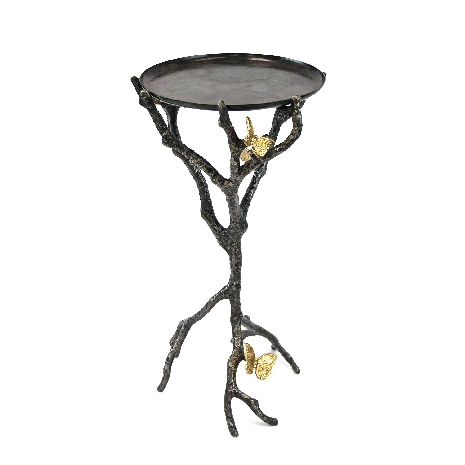 Galore Home Whimsical tavolino alluminio nero oro