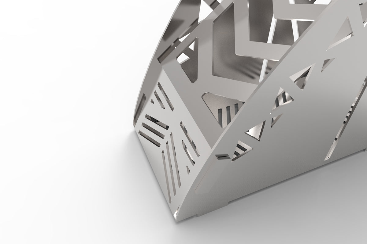 Cyrcus Design Tatanka portaposate acciaio taglio laser