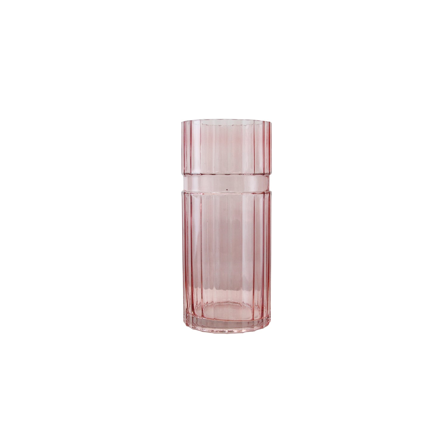 Galore Home Tiered vaso vetro trasparente piccolo