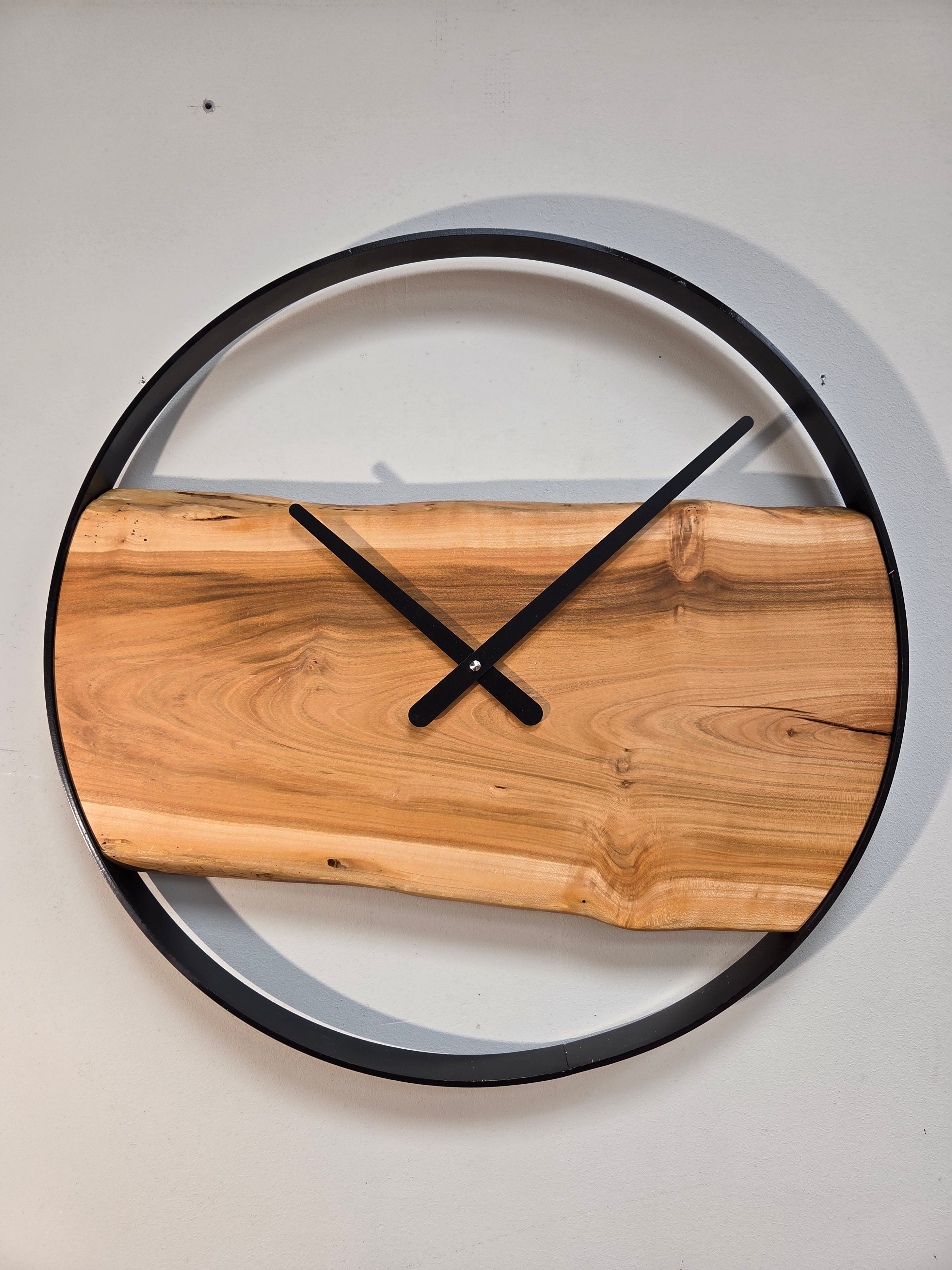 Il nido del picchio orologio da parete ciliegio 50cm ferro