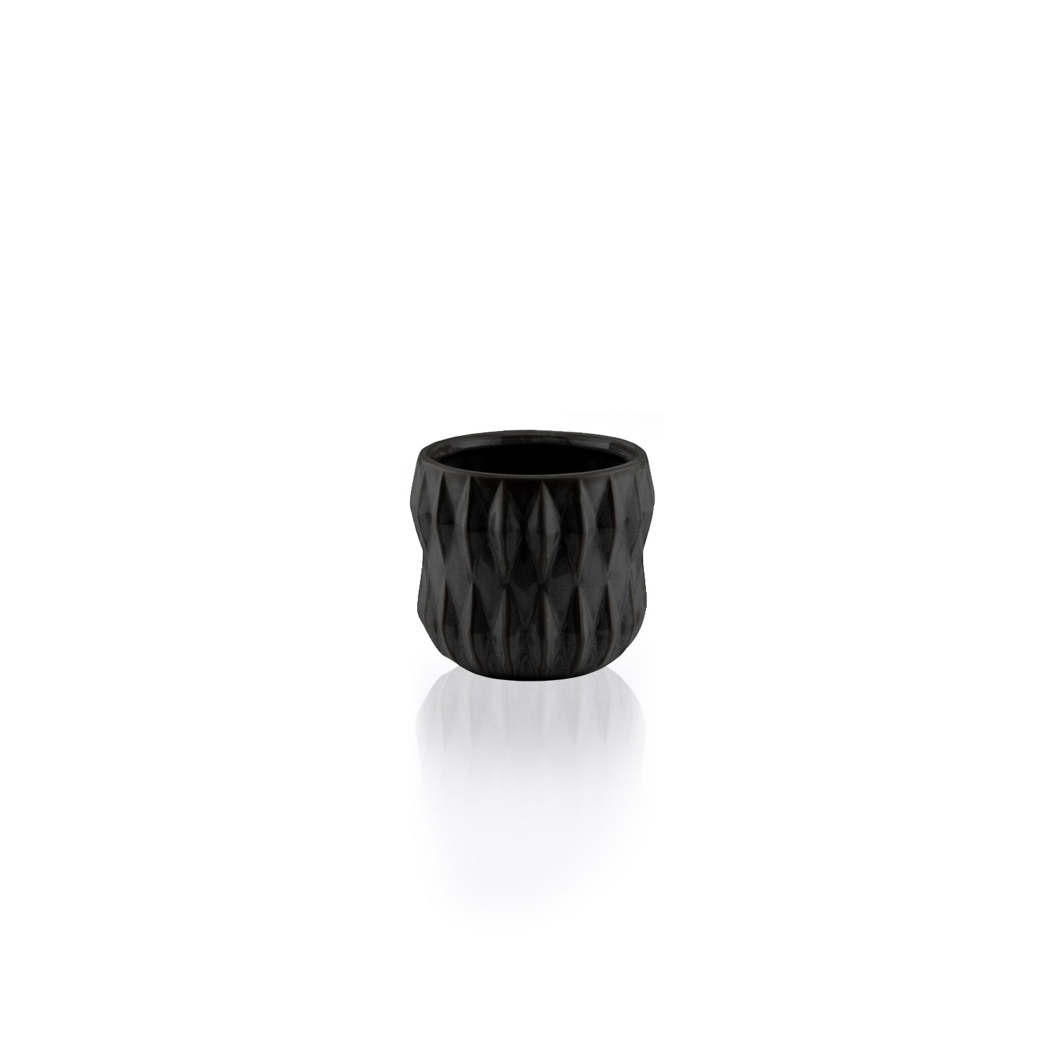 Galore Home Ceramic Pot vaso ceramica bianco piccolo 10 cm