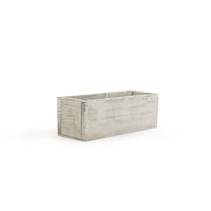 Galore Home Reclaimed Wood Fioriera Legno Rettangolare R3118 Naturale