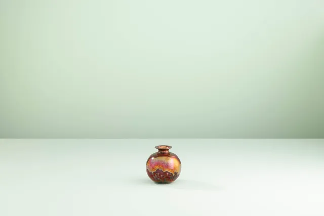 Ceramica Gatti 1928 Riflesso Pallina RF208 vaso ceramica 11 cm