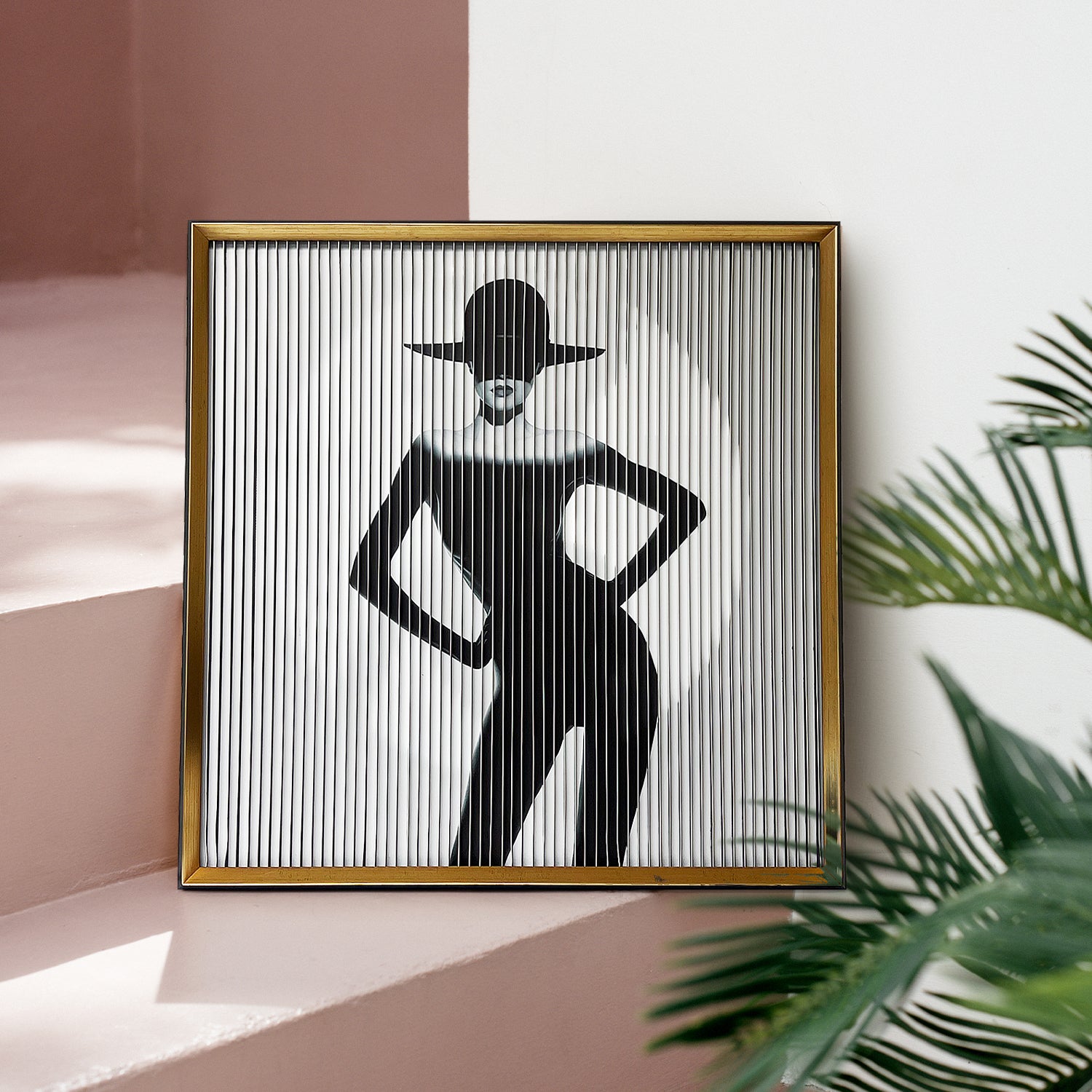Galore Home Style Icon quadro cinetico 84 cm cornice oro